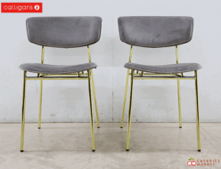 【Calligaris】カリガリス FIFTIES フィフティーズ ダイニングチェア/アームレスチェア 2脚セット 出張買取 東京都港区