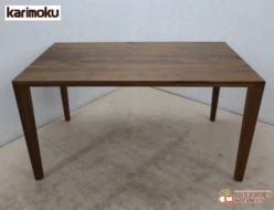 【Karimoku】カリモク DT8416 食堂テーブル 幅1350 ダイニングテーブル 出張買取 神奈川県横浜市戸塚区