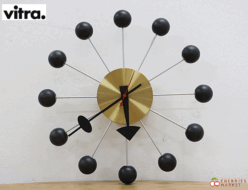 【vitra】ヴィトラ ジョージネルソン Ball Clock ボールクロック Wall clock ウォールクロック ブラック 出張買取 東京都文京区
