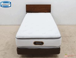 【Simmons】シモンズ ビューティレスト プレミアム ニューフィット ピロートップ/グリースメント シングルベッド ダブルクッション 出張買取 東京都調布市