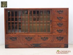 【岩谷堂箪笥】民芸家具 伝統工芸品 茶箪笥 千鳥 整理箪笥 和ダンス/整理タンス 出張買取 東京都文京区