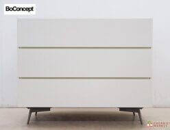【BoConcept】ボーコンセプト LUGANO ルガーノ 3段 チェスト/サイドボード/収納 ホワイト 出張買取 東京都渋谷区