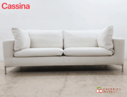 【Cassina】カッシーナ BOX sofa ボックスソファ 2人掛けワイドアーム 2人掛けソファ W2200 ピエロ・リッソーニ 出張買取 東京都武蔵野市