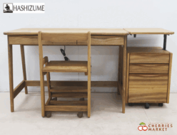 【橋詰家具】プリン デスク/机&昇降式ワゴン/デスクワゴン デスク椅子/デスクチェア デスク3点セット 出張買取 東京都新宿区 【橋詰家具】プリン デスク/机&昇降式ワゴン/デスクワゴン デスク椅子/デスクチェア デスク3点セット 出張買取 東京都新宿区