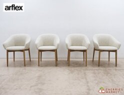 【arflex】アルフレックス NINA ニーナ アームチェア/ダイニングチェア 4脚セット 出張買取 東京都狛江市 【arflex】アルフレックス NINA ニーナ アームチェア/ダイニングチェア 4脚セット 出張買取 東京都狛江市