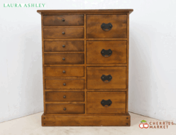【LAURA ASHLEY】ローラ アシュレイ Garrat ギャラット チェスト 12ドロワー キャビネット/収納 出張買取 東京都渋谷区
