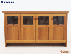 【家具蔵】KAGURA 無垢材 LOW BOARD MODERNO 1600 ローボード モデルノ 1600 サイドボード/リビングボード チェリー材 出張買取 東京都中野区 【家具蔵】KAGURA 無垢材 LOW BOARD MODERNO 1600 ローボード モデルノ 1600 サイドボード/リビングボード チェリー材 出張買取 東京都中野区