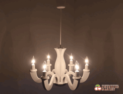 【IDC大塚家具】ピュアホワイト C2019-W 6灯 シャンデリア/天井照明 約6畳用 出張買取 東京都品川区 【IDC大塚家具】ピュアホワイト C2019-W 6灯 シャンデリア/天井照明 約6畳用 出張買取 東京都品川区