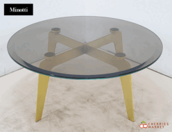 【Minotti】ミノッティ Kirk “Cross” キルク クロス センターテーブル/コーヒーテーブル ガラス 出張買取 東京都千代田区