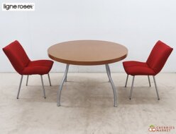 【ligne roset】リーンロゼ Pascal Mourgue パスカル・ムールグ ダイニングテーブル スチール脚&Calin ロゼカラン アームレスチェア ダイニング3点セット 出張買取 神奈川県横浜市青葉区 【ligne roset】リーンロゼ Pascal Mourgue パスカル・ムールグ ダイニングテーブル スチール脚&Calin ロゼカラン アームレスチェア ダイニング3点セット 出張買取 神奈川県横浜市青葉区