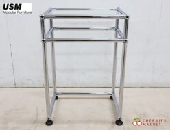 【USM Haller System】USMハラーシステム ガラステーブル/ローテーブル/サイドテーブル 出張買取 東京都府中市