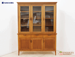 【家具蔵】KAGURA 無垢材 ダイニングボード EMINENT 140 エミネント 140 食器棚 チェリー材 出張買取 東京都杉並区