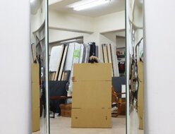 【Cassina】カッシーナ CAADRE 400 カドレ ミラー/鏡/姿見 フィリップ・スタルク 出張買取 東京都世田谷区