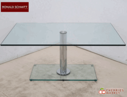 【Ronald Schmitt】ロナルド シュミット IDC大塚家具 P430 ガラス 昇降式テーブル 昇降式ダイニングテーブル 出張買取 東京都豊島区