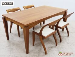 【porada】ポラダ ACUTUS アクタス TABLO 2 TABLE タボロ 2 テーブル/ARLEKIN アーレキン チェア ダイニング5点セット 出張買取 東京都千代田区