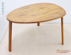 【若葉家具】kaname かなめ おむすびテーブル ダイニングテーブル ウォールナット 出張買取 東京都目黒区
