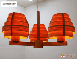 【JAKOBSSON LAMP】ヤコブソンランプ シャンデリア/ペンダントライト/照明 パイン C2087 ヤマギワ ハンス・アウネ・ヤコブソン 出張買取 東京都目黒区