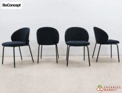 【BoConcept】ボーコンセプト PRINCETON プリンストン ダイニングチェア/アームレスチェア ファブリック 4脚セット 出張買取 東京都武蔵野市