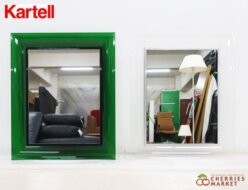 【Kartell】カルテル FRANCOIS GHOST S フランソワゴースト S ミラー/鏡 壁掛け フィリップ・スタルク 2点セット 出張買取 東京都江東区