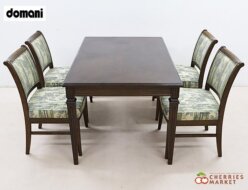 【domani】ドマーニ karimoku カリモク QUEENS LIFE クイーンズライフ ダイニング5点セット ダイニングテーブル/ダイニングチェア 出張買取 東京都渋谷区
