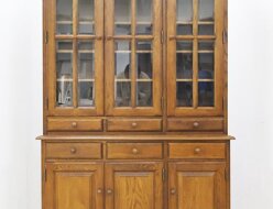 【葉山ガーデン】葉山クラシック 葉山家具 カップボード1200 キッチンボード/食器棚 道産ナラ材 出張買取 神奈川県川崎市高津区