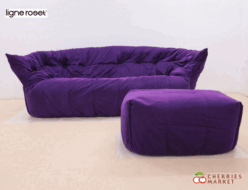 【ligne roset】リーンロゼ BRIGANTIN ブリガンタン 3人掛けソファ パフ付 出張買取 東京都渋谷区