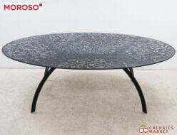 【MOROSO】モローゾ Oval Table ダイニングテーブル/ガラステーブル トード・ボーンチェ 出張買取 東京都品川区