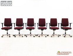 【SEDUS】セダス Black Dot ブラックドット bd-102 オフィスチェア/キャスターチェア 6脚セット 出張買取 東京都杉並区