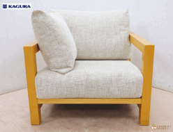 【家具蔵】KAGURA 無垢材 DAN ダン 1人掛けソファ ハードメープル材 出張買取 東京都狛江市