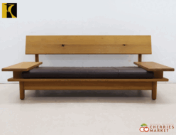 【キツツキ】飛騨産業 IDC大塚家具 森のことば 2人掛けソファ 両肘付 ロータイプ 出張買取 東京都中野区