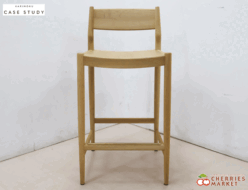 【Karimoku case】 カリモク ケース N-BS01 LOW WOOD アームレスチェア/カフェチェア/ダイニングチェア 出張買取 東京都世田谷区