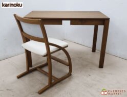 【Karimoku】カリモク Utility plus ユーティリティ プラス デスク/学習机＆XT24モデル チェア デスク2点セット 出張買取 東京都目黒区