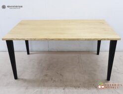 【昭和木材】旭川家具 W1500 ダイニングテーブル ナラ 出張買取 神奈川県川崎市多摩区