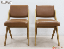 【Easy Life】イージーライフ CRASH GATE クラッシュゲート ZETT CHAIR ゼットチェア ダイニングチェア　アームレスチェア 2脚セット 出張買取 東京都新宿区