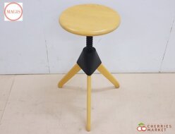 【MAGIS】マジス Tom & Jerry トム＆ジェリー 回転昇降式スツール ブラック×ナチュラル 出張買取 東京都新宿区