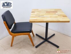 【ACME Furniture】アクメ ファニチャー ドリフトウッド カフェテーブル/ダイニングテーブル＆シエラチェア アームレスチェア ダイニング2点セット 出張買取 東京都千代田区