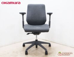 【OKAMURA】オカムラ Spher スフィア オフィスチェア/キャスターチェア アジャストアーム ダークグレー 出張買取 東京都文京区
