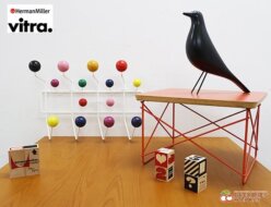 【Herman Miller/Vitra】ハーマンミラー/ヴィトラ イームズハングイットオール＆シッピングブロック ジャパン＆イームズワイヤーベースローテーブル＆イームズ ハウス バード インテリア小物4点セット 出張買取 東京都豊島区