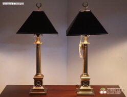 【IDC大塚家具】FREDERICK COOPER フレデリッククーパー FC-9021 テーブルスタンド 照明 2点セット 出張買取 東京都目黒区