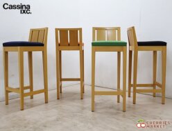 【Cassina】カッシーナ Wallis ワリス カウンターチェア/カウンタースツール/バースツール フィリップ・ユーレル 4脚セット 出張買取 東京都文京区