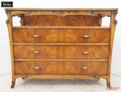 【Medea】メデア イタリア IDC大塚家具 3段チェスト/収納 アールヌーヴォー 出張買取 埼玉県さいたま市大宮区