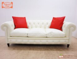 【PoltronaFrau】ポルトローナフラウ IDC大塚家具 Chester チェスター 3人掛けソファ 総革 出張買取 東京都目黒区