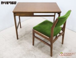 【Karimoku60】カリモク60 デスク/机 S36300 引出付 ＆ アームレスダイニングチェア デスク2点セット 出張買取 神奈川県横浜市神奈川区