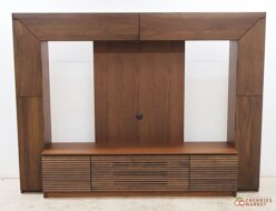 【IDC大塚家具】アクロス ハイタイプ W2300 テレビボード/テレビ台/AVボード 壁面型 ウォールナット材 出張買取 神奈川県横浜市青葉区