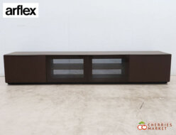 【arflex】アルフレックス CONDUCTOR コンダクター Hi-Fi series テレビボード/テレビ台/TVボード ガラスドア＋ドロアー 出張買取 東京都中央区