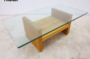TRUCK FURNITURE】トラックファニチャー OAK GLASS-TOP LOW TABLE