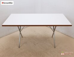【Herman Miller】ハーマンミラー Nelson X Leg Table ネルソン Xレッグ テーブル ダイニングテーブル ウォールナット×クローム ジョージ・ネルソン 出張買取 東京都杉並区