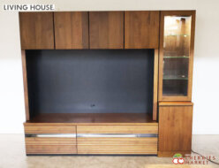 【LIVING HOUSE】リビングハウス MODERATEⅡ モデラート MUSEO ムゼオ テレビボード/AVボード 壁面収納 ウォールナット 出張買取 東京都港区