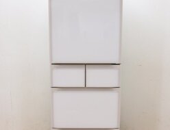 【HITACHI】日立 ノンフロン 冷凍冷蔵庫 Sタイプ 片開き5ドア 右開き 401L R-S40N クリスタルホワイト 出張買取 神奈川県横浜市港北区