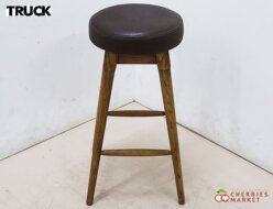 【TRUCK FURNITURE】トラックファニチャー BT HIGH STOOL ハイスツール/カウンターチェア レザー/牛革 出張買取 東京都中野区